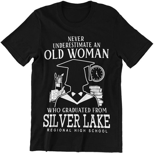 Discover Silver Lake Regional Old Woman Graduated from Silver Lake Regional High School Shirt