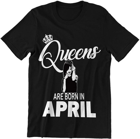 Discover Queens are Born in April Rihanna Shirt
