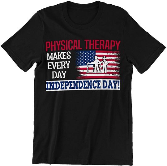 Discover Physical Therapy Independence Day Shirt