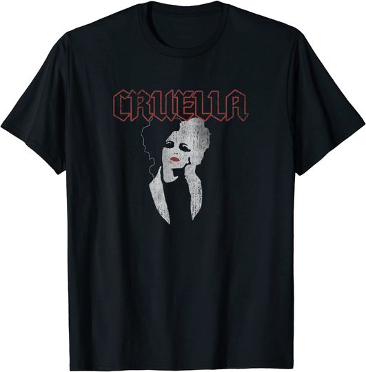 Discover Cruella Dark Portrait T Shirt