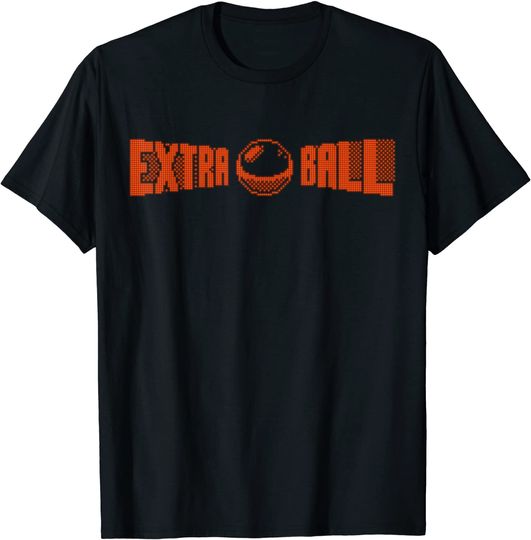 Discover Classic Retro Pinball Gift - Extra Ball - Pixel Art T-Shirt
