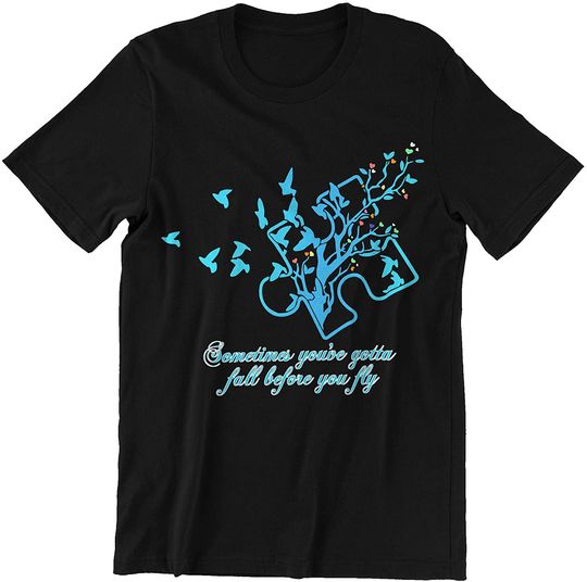 Discover Freedom You've Gotta Fall Before You Fly Shirt