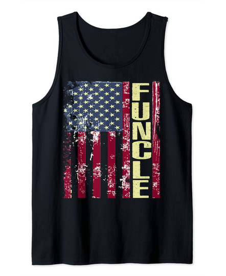 Discover Funcle Uncle Father's Dad Best Gift Col Fun Tank Top