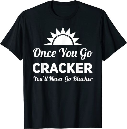 Discover BWWM Interracial Romance & Dating ~ Once You Go Cracker T-Shirt