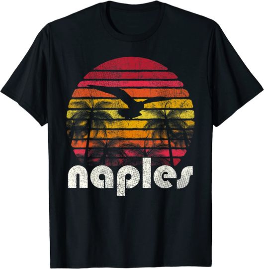 Discover Vintage Retro Naples Fl Florida 70's 80's Style T Shirts