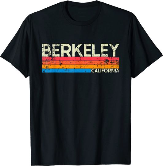Discover Berkeley California Distressed T Shir