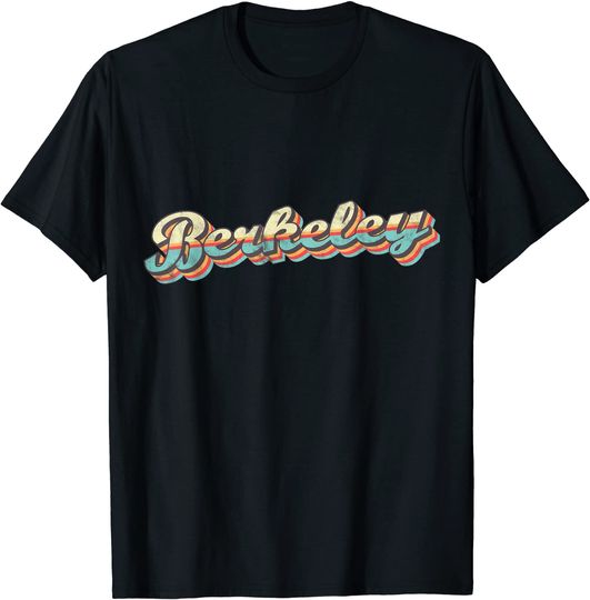 Discover Berkeley California Retro Vintage T Shirt