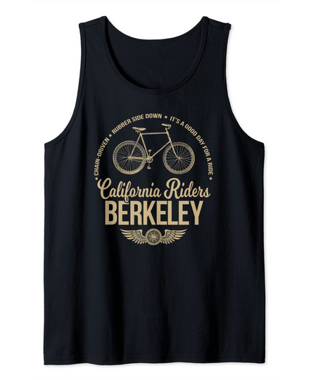 Discover California Riders Berkeley Cycling Tank Top