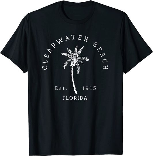 Discover Retro Cool Clearwater Beach Mens Womens Florida T Shirt