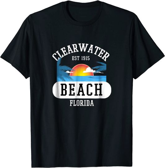 Discover Clearwater Beach Florida Beach T Shirt