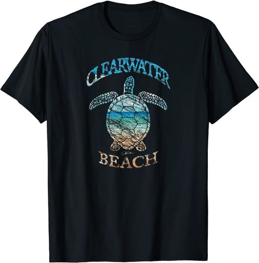 Discover JCombs: Clearwater Beach, FL, Beach in the Sea Turtle T Shirt