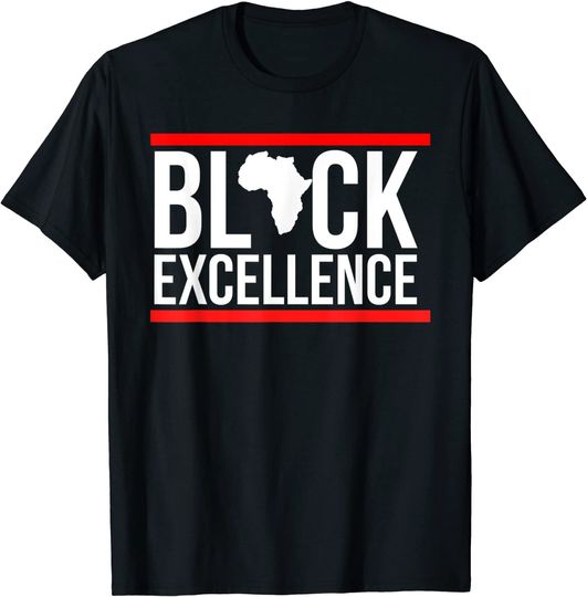 Discover Black Excellence African American T Shirt