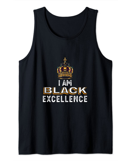 Discover I Am Black Excellence Black Pride Tank Top