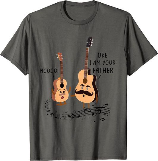 Discover Uke I Am Your Father T Shirt Ukulele Guitar Music T Shirt