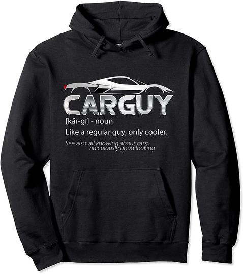 Discover Car Guy Sport Car Lover Funny Car Mechanic Hoodie