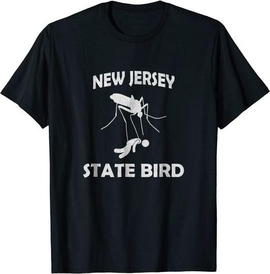 Discover New Jersey Mosquito State Bird T Shirt
