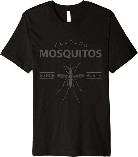 Discover Funny Summer Feeding Mosquitoes Repellent T Shirt
