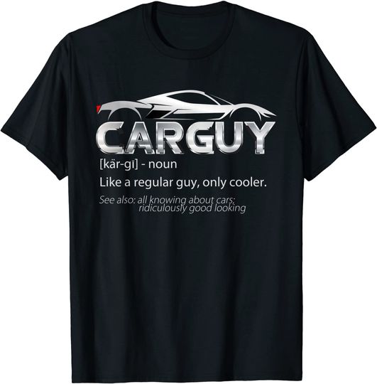 Discover Car Guy Sport Car Mechanic T Shirt