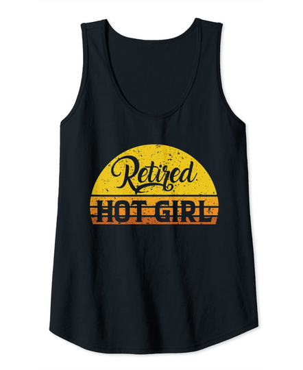 Discover Retired Hot Girl Vintage Tank Top