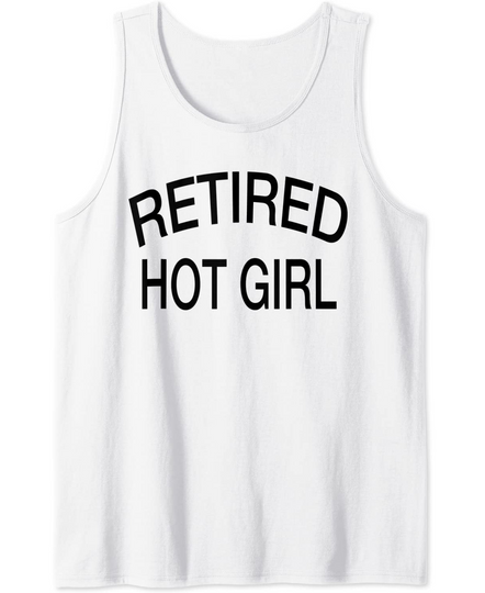 Discover Retired Hot Girl Tank Top