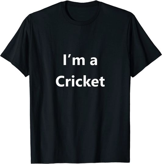 Discover Funny Halloween Cricket Bug Insect Easy Costume Last Minute T Shirt