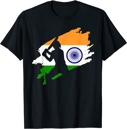 Discover Cricket Patriotic India Sports Jersey T Shirt
