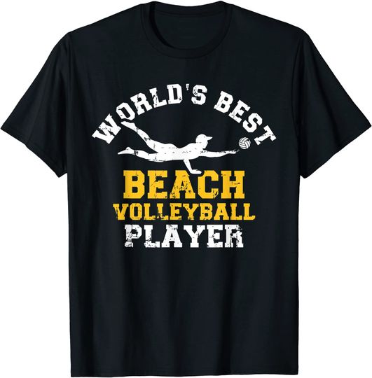 Discover World's best Beach volleyball player T-Shirt
