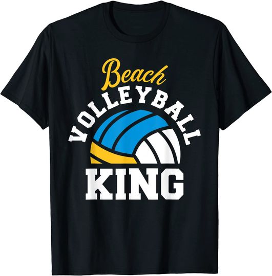 Discover Beach volleyball king T-Shirt