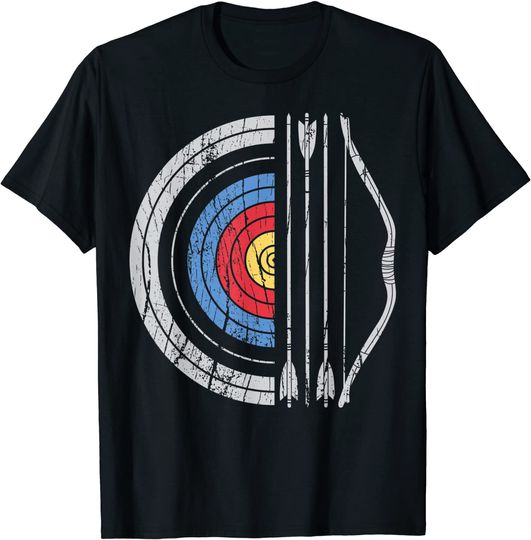 Discover Archery Target Bow And Arrow Vintage Gifts Archer T-Shirt