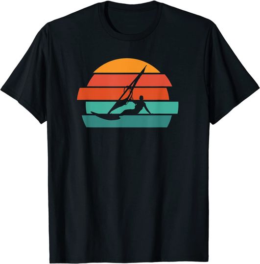 Discover Windsurfing Vintage | Retro Wind Surfing T-Shirt