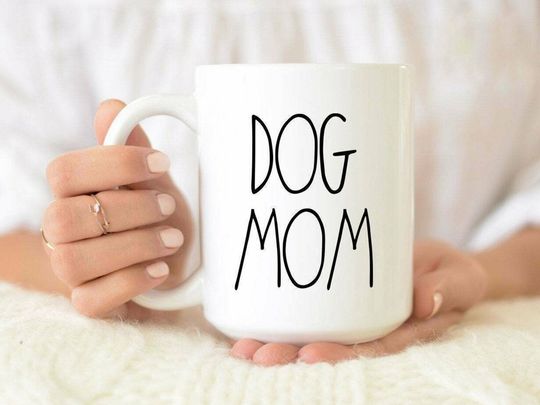Discover Rae Dunn Inspired Dog Mom Mug