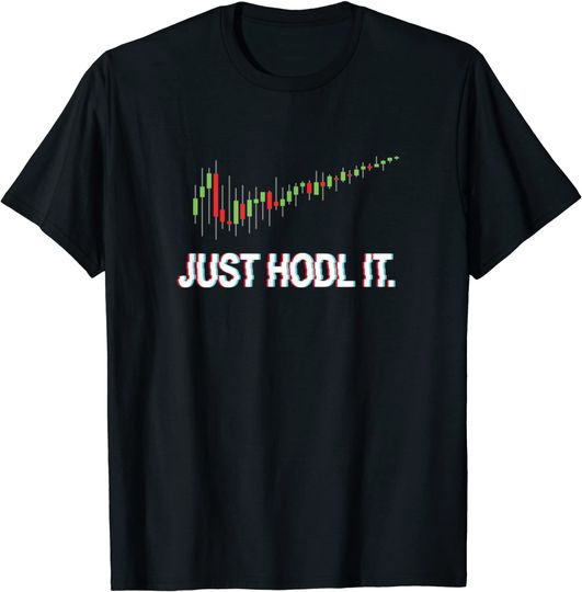 Discover Juste HODL. Chandelier Moon Chart Crypto Currency T Shirt