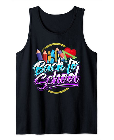 Discover Back To School - Learn Teach Have Meet Friends Tank Top