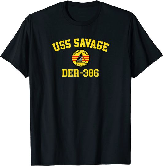 Discover USS Savage DER-386 T-Shirt