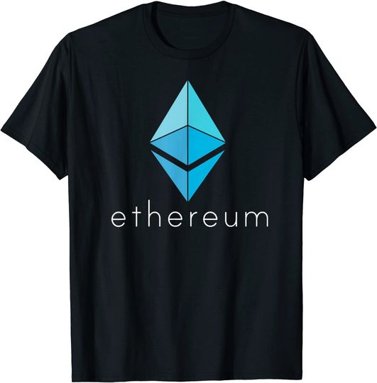 Discover Ethereum ETH Coin Cryptocurrency Smart Contract Technology T-Shirt