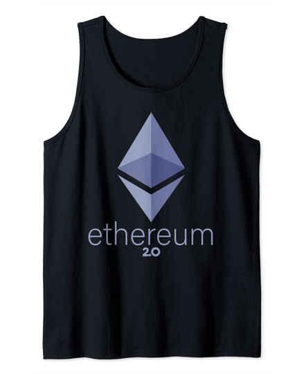 Discover Ethereum 2.0 HODL Cryptocurrency Bitcoin Rival Tank Top