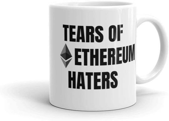 Discover Tears of Ethereum Haters Mug | ETH Coffee Mug |Crypto Cup | Cryptocurrency Gift