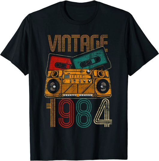Discover 37th Birthday Years Old Vintage 1984 T Shirt