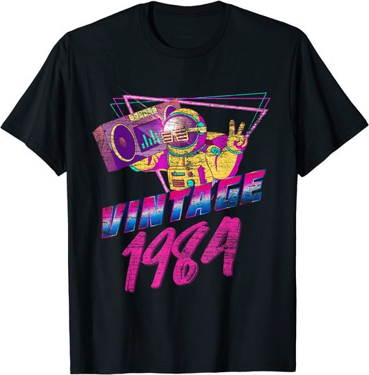 Discover 37th Birthday Vintage 1984 T Shirt