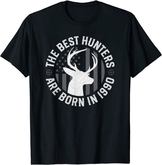 Discover 31 Year Old Deer Hunter: 1990 31st Birthday Hunting T Shirt