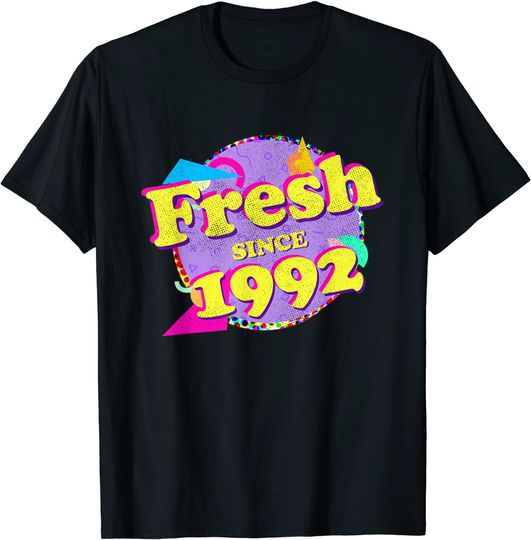 Discover 1992 Shirt 90s Style 29th Birthday T Shirt