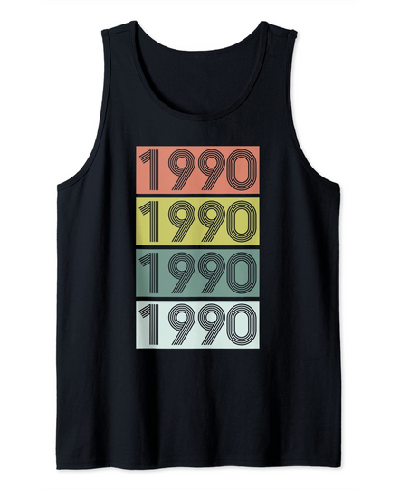 Discover 1990 Birthday Tank Top
