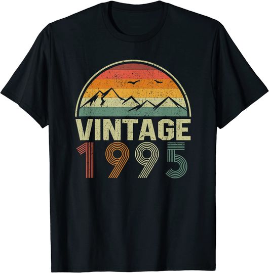 Discover Classic 26th Birthday Gift Idea Vintage 1995 T Shirt