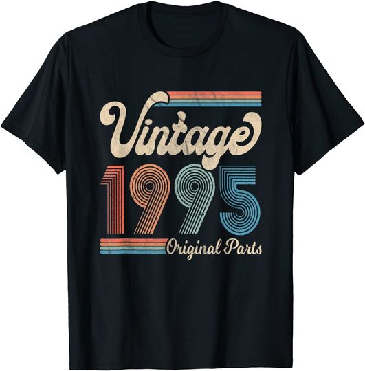 Discover 26th Birthday Graphic Tee Born in 1995 T Shirt