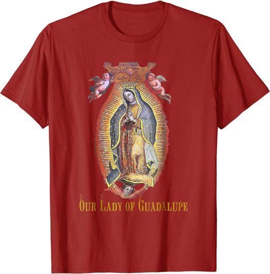 Discover Our Lady of Guadalupe T-Shirt Virgin Mary T Shirt