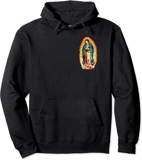 Discover Virgin Mary Our Lady of Guadalupe Tilma Mexican Mexico Hoodie