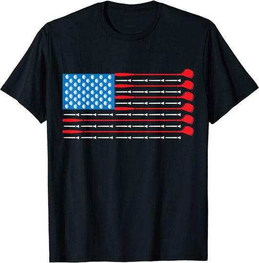 Discover Patriotic Golf T Shirt