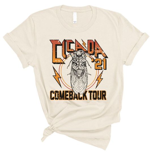 Discover Cicada 2021 Unisex T Shirt Comeback Tour
