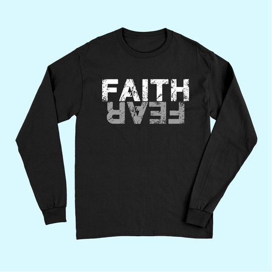 Discover Faith Over Fear Premium Long Sleeves