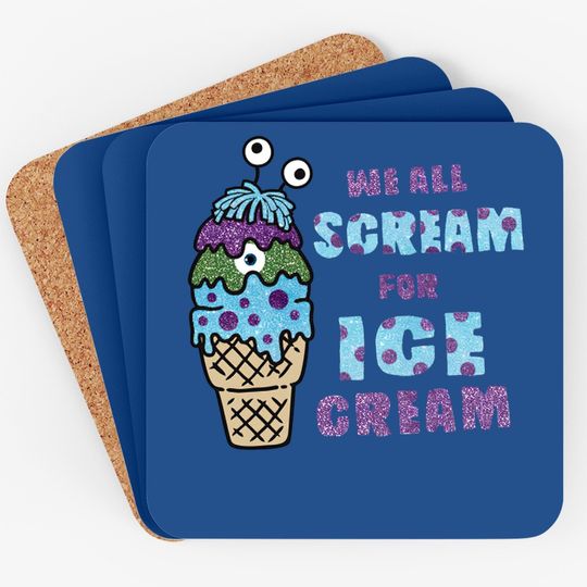 Discover We All Scream For Ice Cream Monsters Inc Coaster